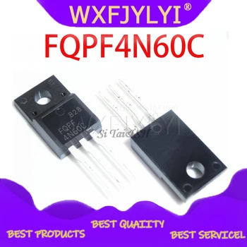 10 Бр. FQPF4N60C TO-220 4N60C 4N60 TO220 FQPF4N60 нов MOS транзистор bobi fifi