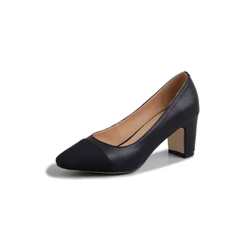 2021 г. пролет-есен модни дамски обувки от телешка кожа, удобни ежедневни дамски обувки на нисък ток 6,5 см