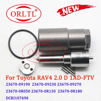 23670-09190 23670-09230 23670-09270 23670- 0R050 23670-0R130 ремонтни комплекти за Дизелов Инжектор за Toyota RAV4 2.0 D 1AD-FTV toyota RAV