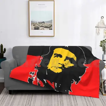 Usp Обича Che Одеало За Диван-Легло Пътуване Какв Че Гевара В Куба, Южна Америка Aargentina Американската Революция