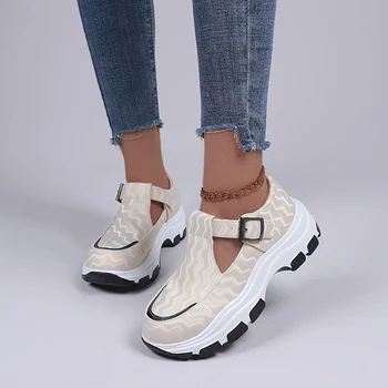 Vedui/ 2022; дамски маратонки и ежедневни обувки на платформа; улични маратонки есенна Мода бяла вулканизированная обувки; дамски обувки