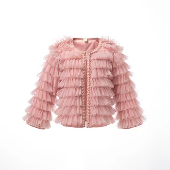 Жилетка-пакет, Нови есенно-зимни якета за момичета 2022 г., на Детски дрехи в западен стил, Детско Пролетно-есенни Малко Ароматно палто