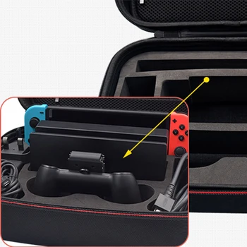 Конзолата на Nintendo видео игра конзола за съхранение на Твърди черупки чанти многофункционална чанта Обвивка Защитен Пътна Чанта За Носене на Преносим