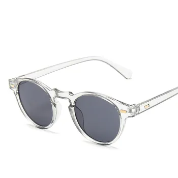 Модерен, Овални, Малки Слънчеви Очила, Прозрачни Класически Очила с UV400 Тенденции Жените Прозрачни Нюанси За Жени, Мъжки слънчеви Очила на Водача