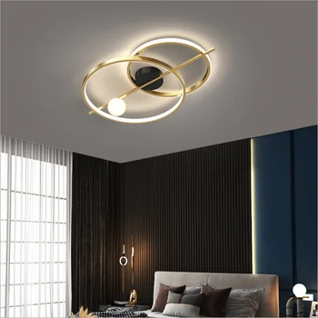 Модерна минималистичная лампа за всекидневната, led лампа, луксозна скандинавски лампа, престижно атмосфера, трапезария лампа, лампа за спални, комбиниран пакет