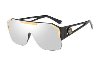 Нови Модни Слънчеви Очила С Изпъкнали Очи, Брендовый Дизайн, Дамски И Мъжки Реколта Метални Слънчеви Очила, Луксозни Ретро Слънчеви Очила с UV400 Нюанси gafas de sol