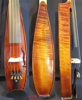 Цигулка ръчна изработка в стил барок 4/4, задната част от пламенного клен #12516